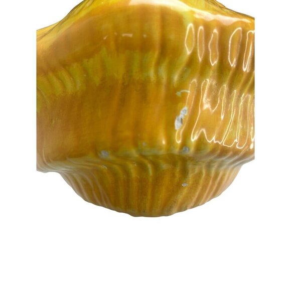 GUARD CAT hollywood regency vtg ceramic cookie jar Leo Lion fiori italian art - Picture 8 of 16